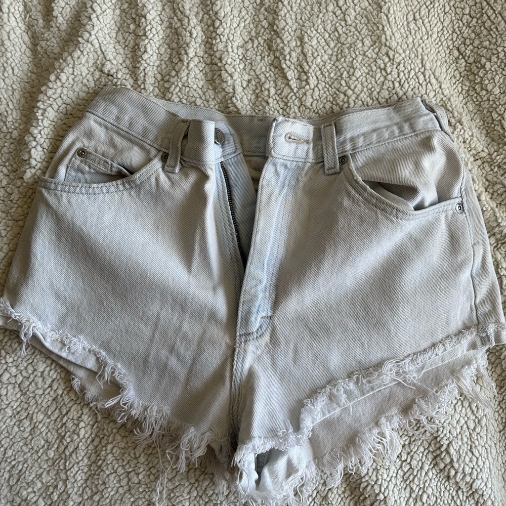 Lee denim high waisted shorts